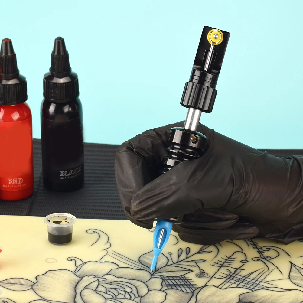 

1Set Beginner Tattoos Kit Multi-Functional Pen Holder DIY Tattoo Practice Tools Professional Storage