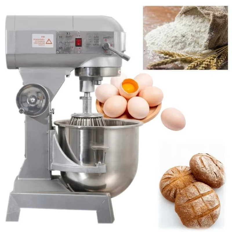 Heavy Equipment, Stainless Steel Dough Mixer, Small Kitchen Appliance Mixer, Mixing Equipment, Mixer, Commercial Dough Mixer view 3