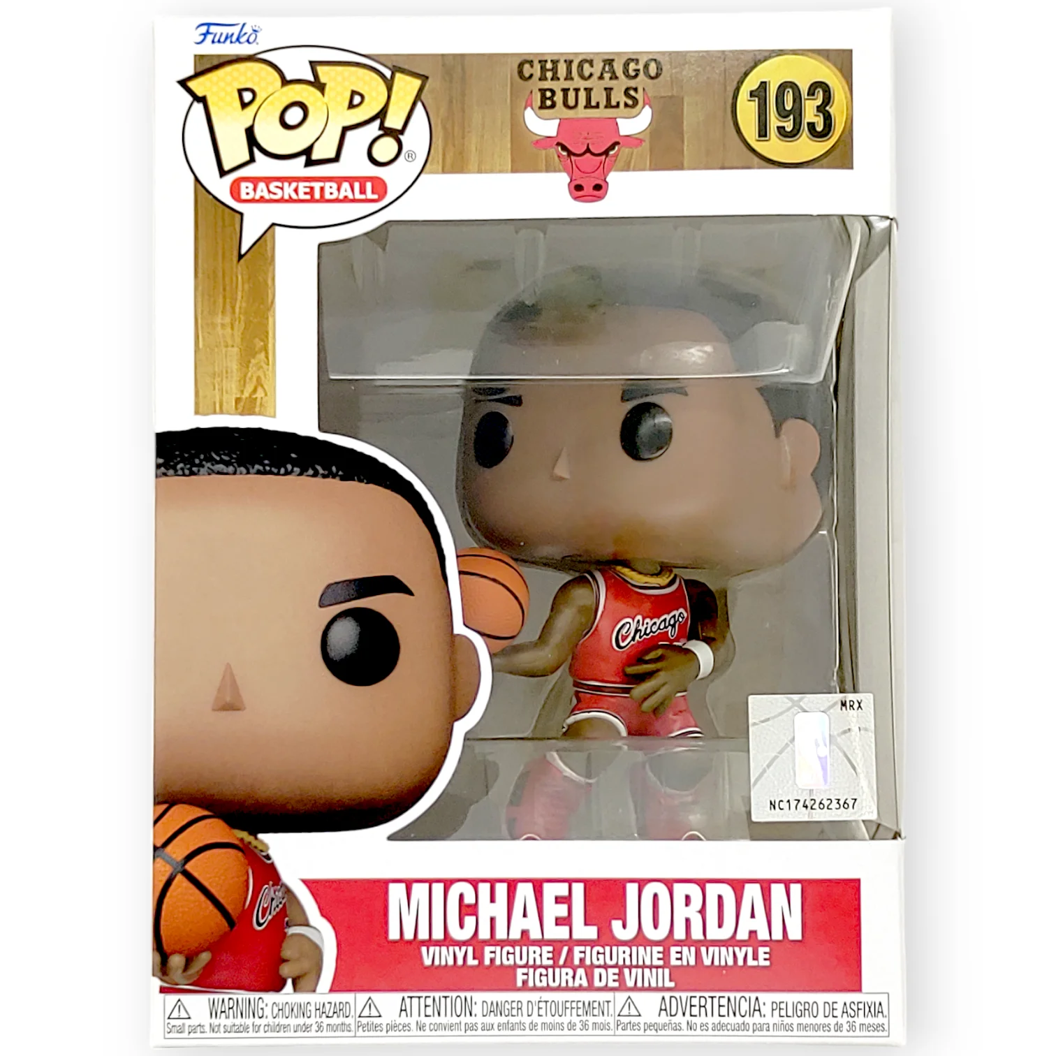 NBA Chicago Bulls Michael Jordan Vinyl Figure #126 #93 #54 Funko Pop Official Licensed Limited Edition Statue Gift for NBA Fans view 5