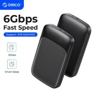 ORICO 2.5 Inch HDD Enclosure 5Gbps Speed Micro B / Type-C External Hard Drive Case Support Auto Sleep for 7~9.5mm 2.5'' SSD/HDD