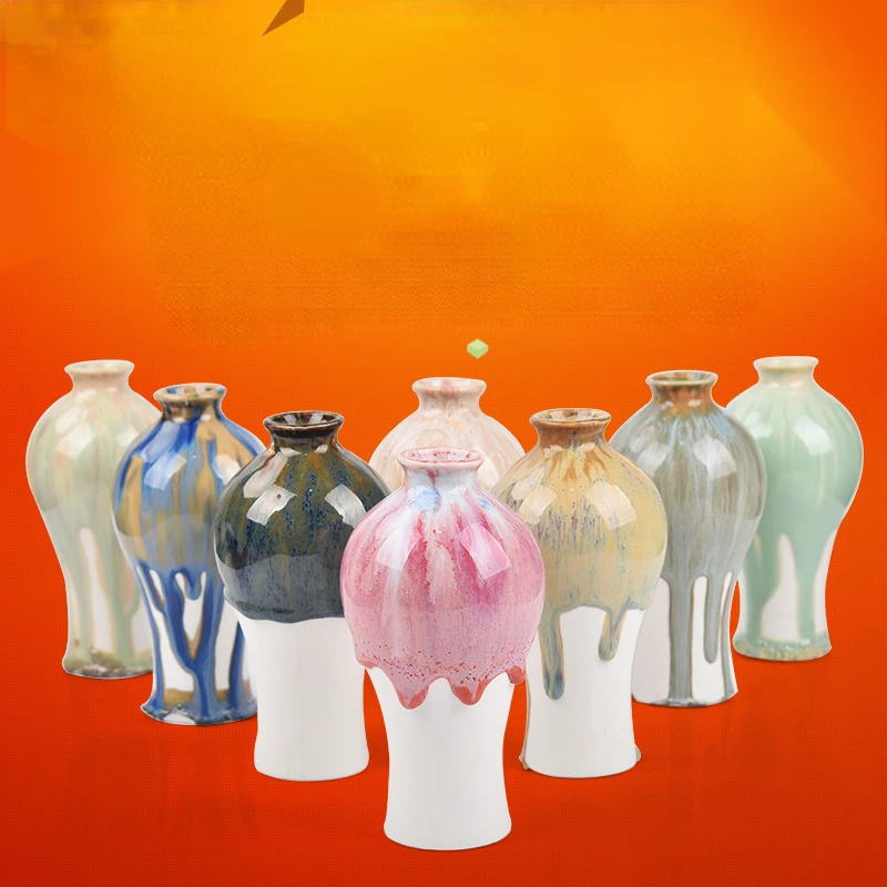 300ml Ceramic Composite Glaze Medium Temperature 1180-1250 Degrees Glaze DIY Hand-painted Pottery Vase Clay Coloring Pigment