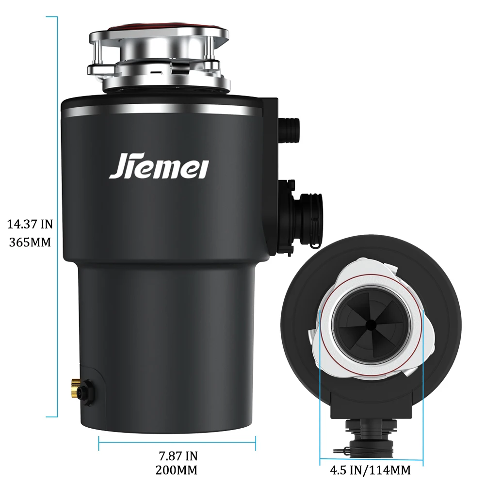 Recycle Machine Food Waste Disposer Waste Shredder Sink Garbage Shredder Connectable To Dishwasher