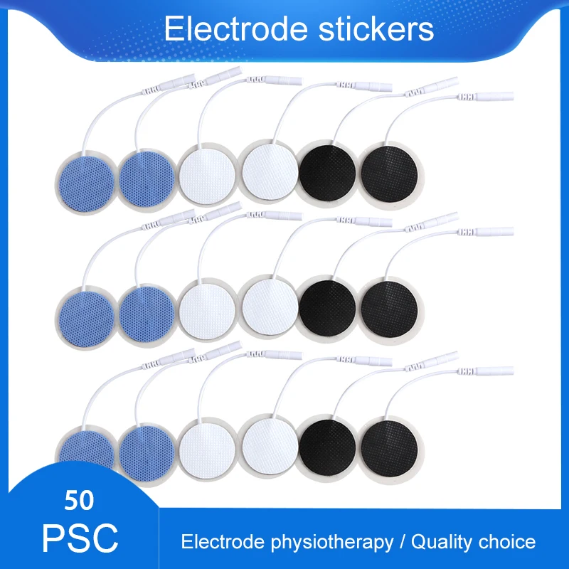 

32mmNon-woven Fabric Self Adhesive Replacement Massage Patch Tens EMS Electrodes Pads for Muscle Electrostimulator Body Massager