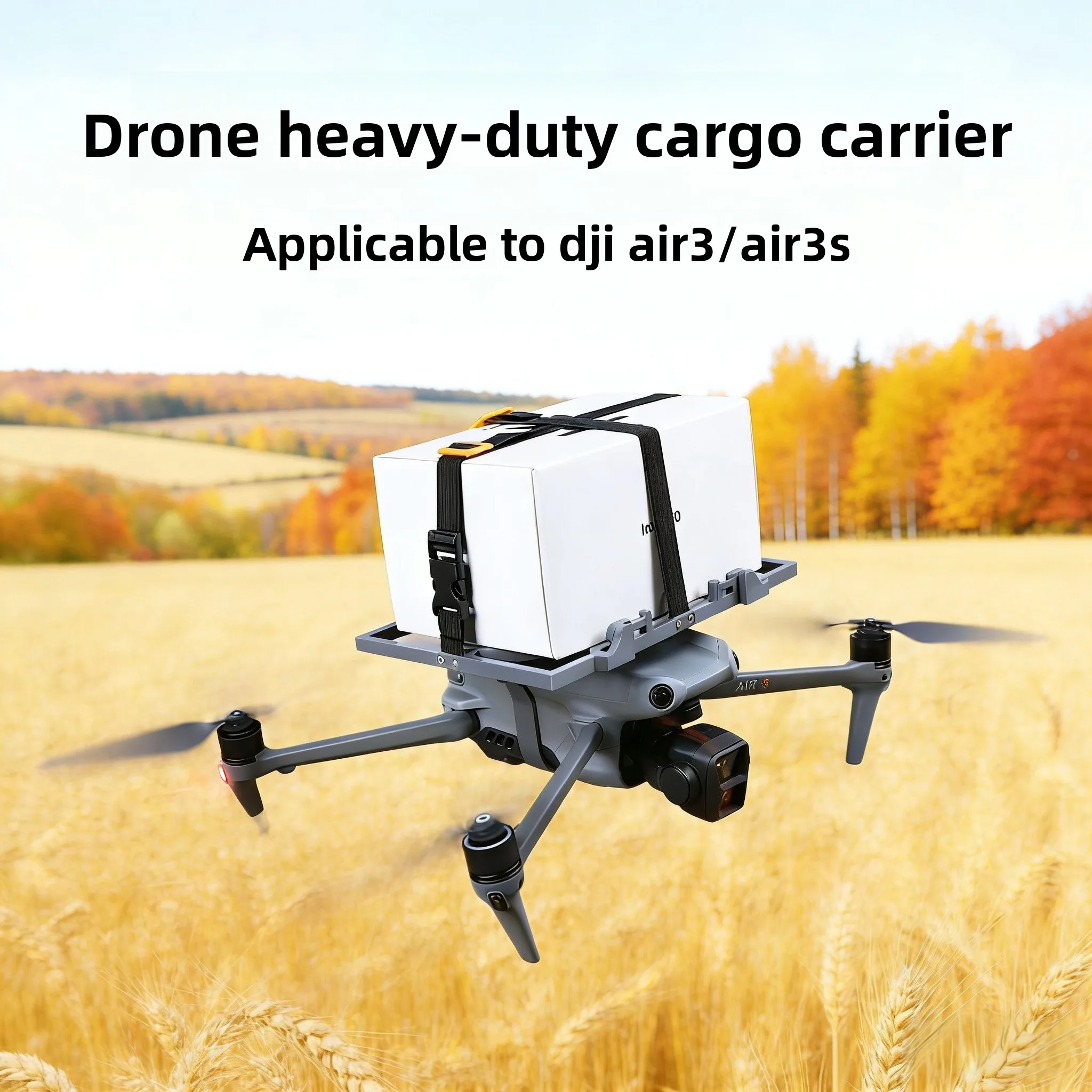 apply to Drone Heavy Cargo Carrier Drone Transport Basket Suitable for AIR3/Air3s Accessories Drone Airdrop