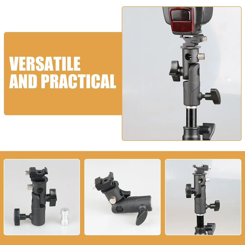 

Adjustable Bracket Photography Accessory for Flashlight Holder Vertical Horizontal Positions Use