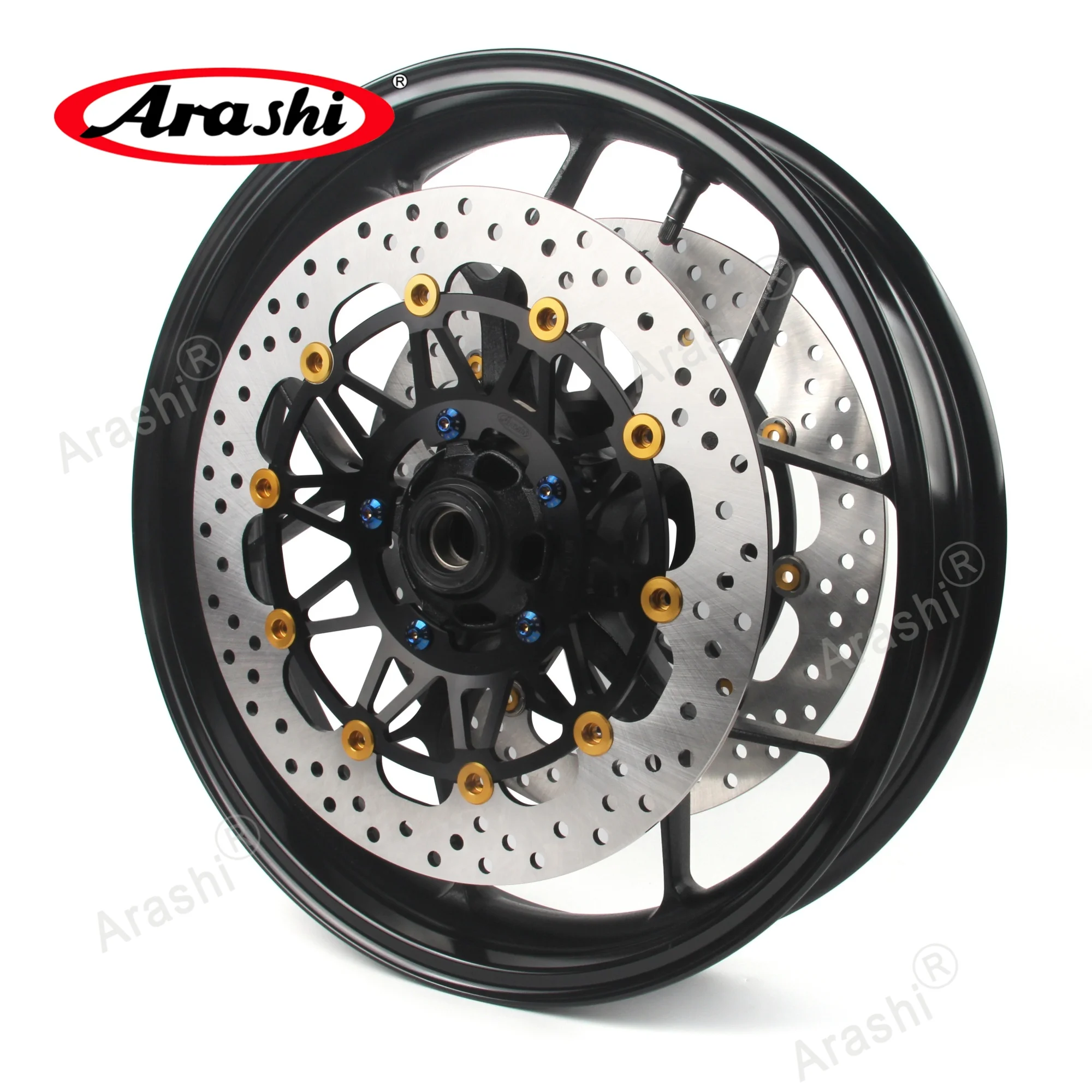 

Комплект переднего тормозного диска и ротора Arashi CBR1000RRR для HONDA CBR 1000 RR-R Fireblade / ABS 2020 2021 2022 2023 2024 2025
