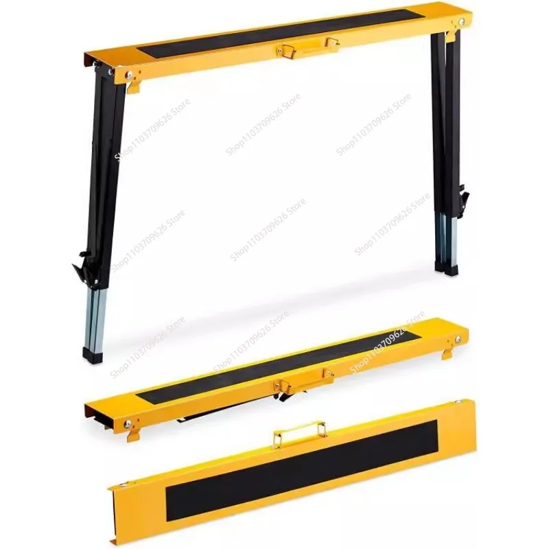 Snowboard Maintenance Repair Edge Veneer Double Board Telescopic High and Low Adjustable Bracket Waxing Workbench Folding Table