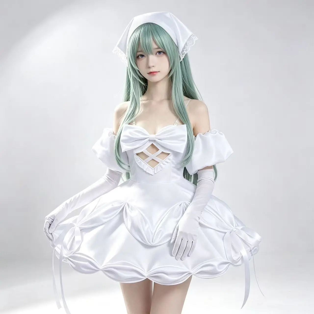 zombie-stage-au-misumi-mizi-sua-cosplay-dress-wig-candy-scar-halloween-alien-stage-handwear-lolita-tube-dress-cosplay-costume