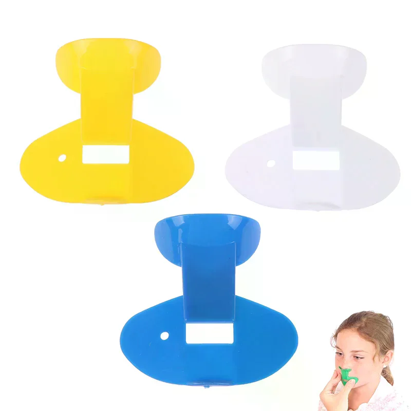 Plastic Nose Whistle Resonance Dark Blue Hygienic Nasal Flute Clarity Improvement Training for Toddlers for Practice