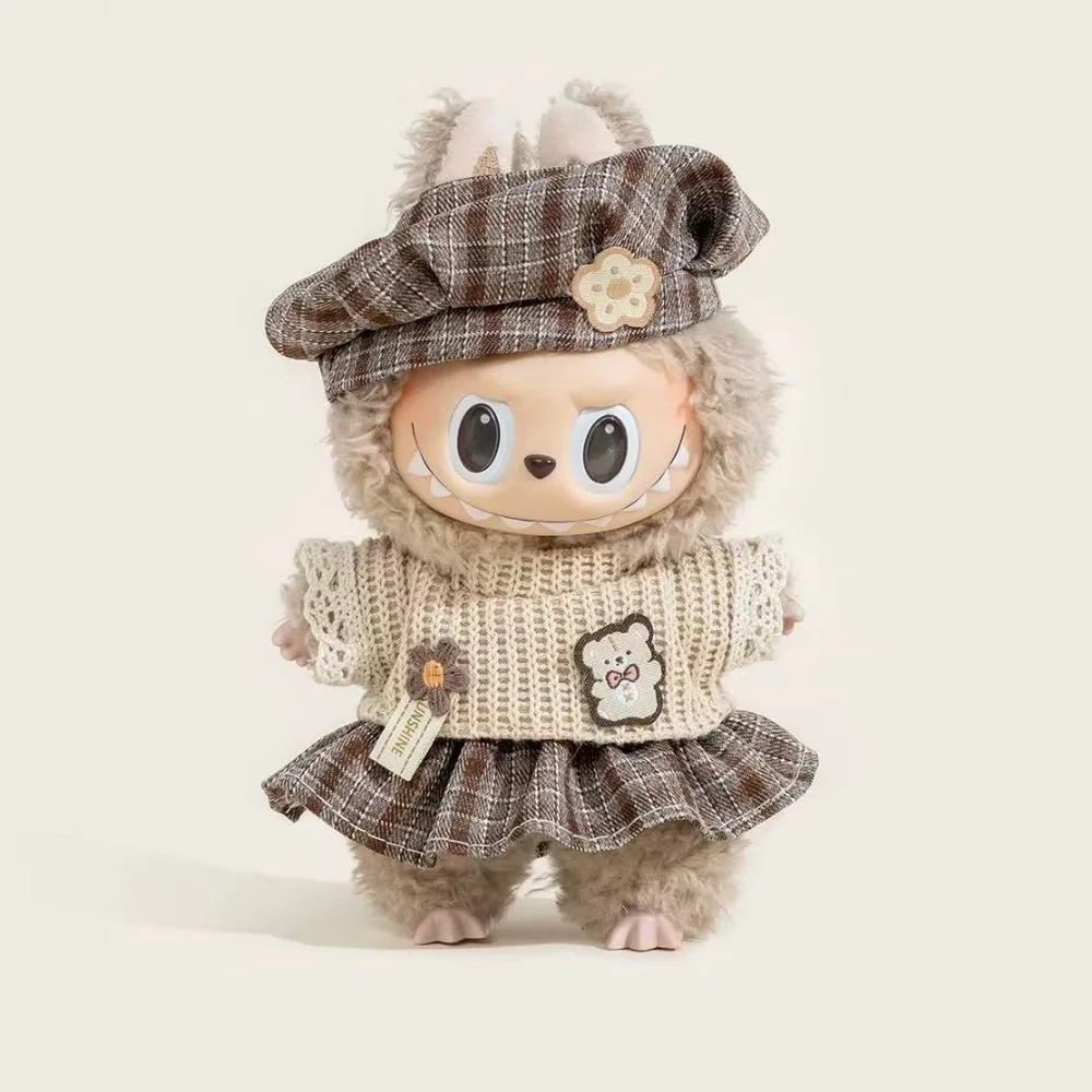 

Mini Doll'S Clothes Outfit Accessories For Korea Kpop Exo 15-17cm Labubu Idol 10cn cotton doll replacement suit Clothing Gift