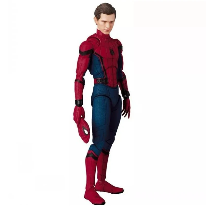 Disney-Avengers Zones Ecoming Action Figure Statue, Spider-Man Model, Tom Holland Face, Toy Collection Gift, Movie, Can Change
