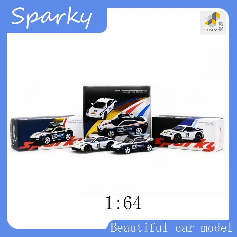 

SPARKY TINY Porsche 911 1974 Dakar992RALLYEDesign Package Racing Model