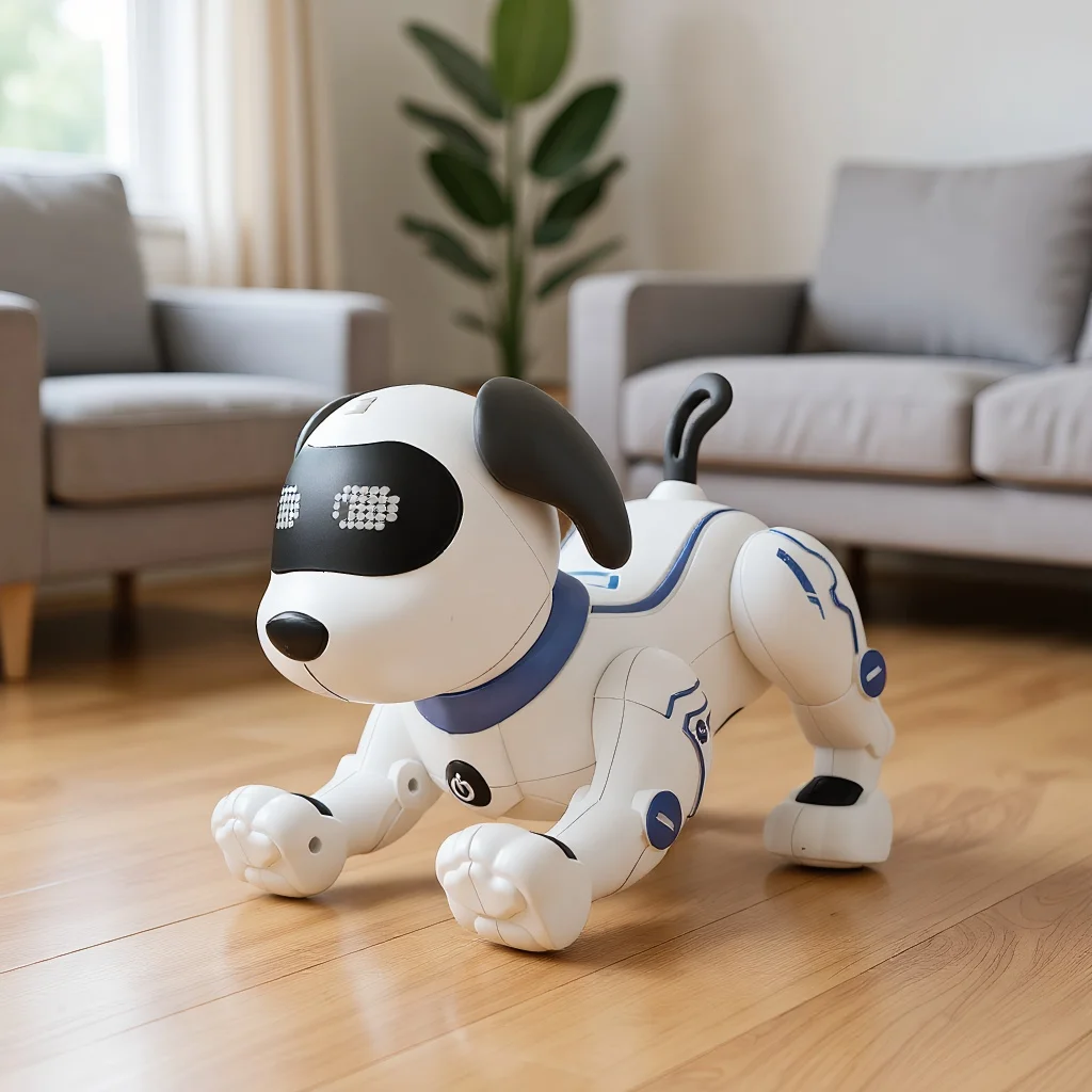 

Programmable Robot Dog Toy - Intelligent Touch Control with Dance Moves for Children