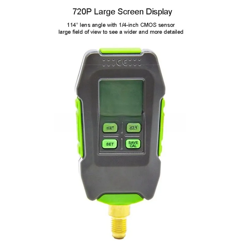 ST-VG90 Digital Vacuum Gauge Digital Display Electronic High-precision Pressure Counting Display Vacuum Gauge