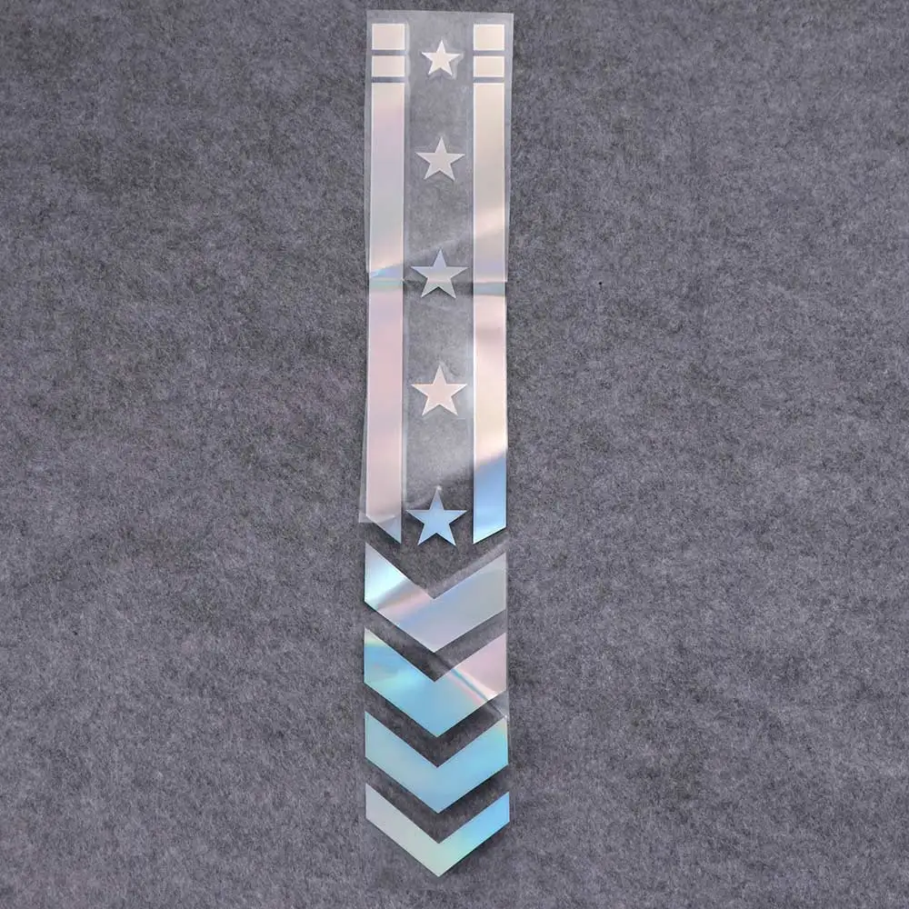 Decals Accessories Decorative Fender Tape Stickers Safety Warning Tape Striped Reflective Stickers Motorcycle Fender Stickers
