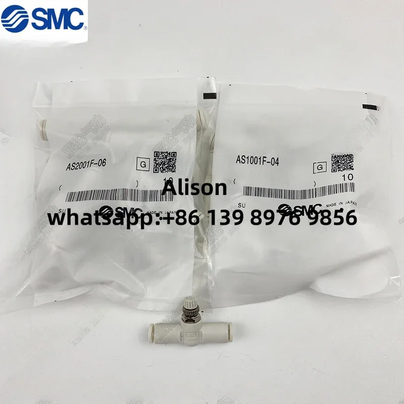 10pc SMC AS1001F/AS2001F/AS2051F/AS3001F-04/06/08/10/12 AS1001F-04 AS1001F-06 AS2001F-04