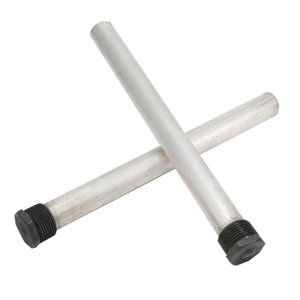 

2 шт. анодные стержни для водонагревателя на колесах, магниевый анодный стержень для нагревателей горячей воды на колесах, винтовая резьба 3/4 дюйма, замена