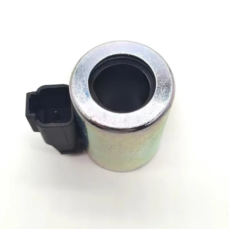 Elettrovalvola 12V Solenoid valve coil For CAT 36 SANY XCMG 3 excavator Inner hole ID 19mm high 50mm 1PC Pneumatica — dettaglio 2