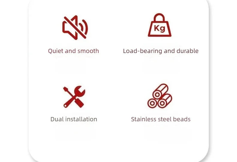 Set aus 4 selbstklebenden Rollen mit hoher Tragfähigkeit, mit 5 Rädern und universeller 360°-Drehung ° Lenkrollen für einfache Möbelverstellung – Detail 2