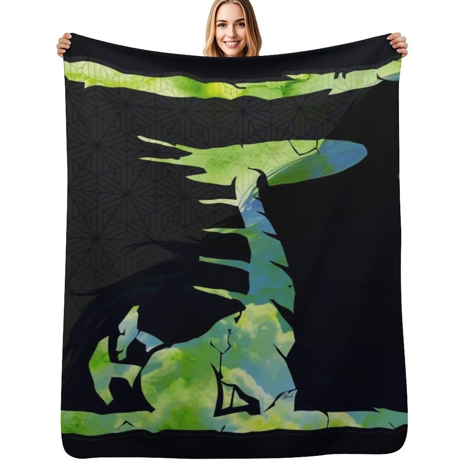 

Horizon Zero Dawn Tallneck Throw Blanket Bed covers Thermal Furry Thin Blankets