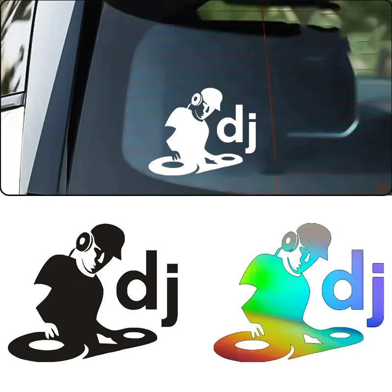 

DJ Music Car Stickers Window Wall Home Glass Door Car Sticker Laptop Auto Truck Vinyl Decals Decoration