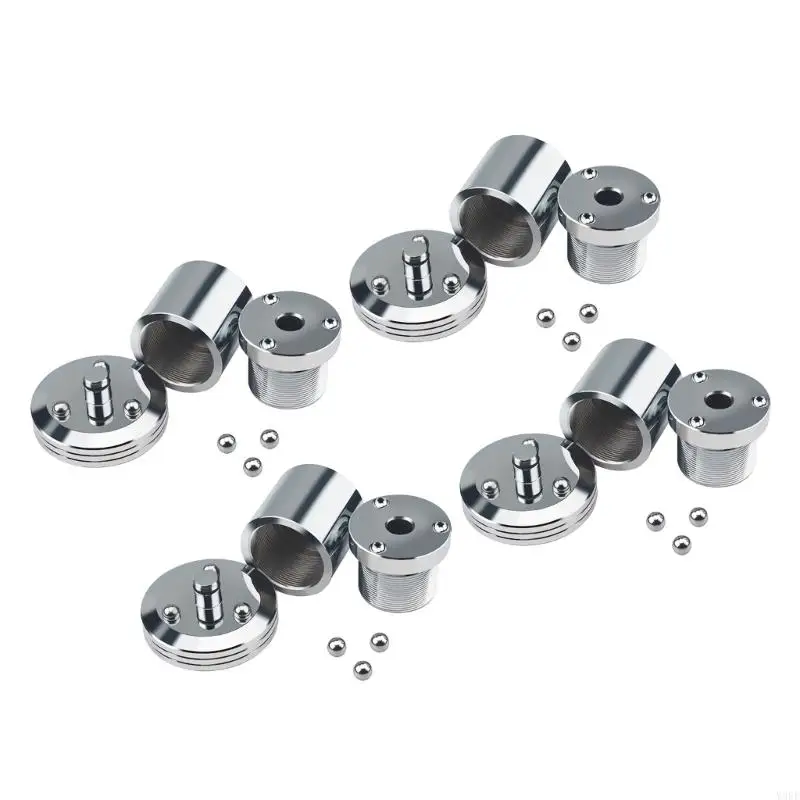 2025 Новая 4pcs/2pcs/1pc нельзяго динамика базовая площадка для защитной оборудования поддержки серебра