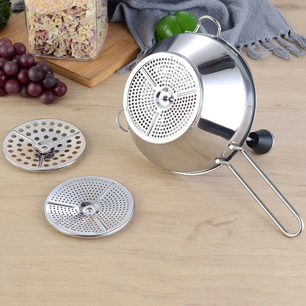 

Ручная машина для приготовления пюре для детского питания с дисками, универсальная для джемов, соусов, детского питания для фруктов и овощей C