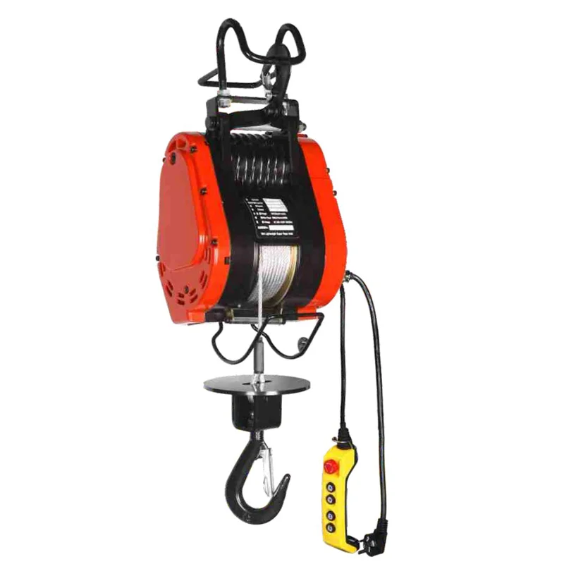 110V-220V Electric Winch  Brushless Variable Frequency Speed Control Household Portable Suspension Elevator