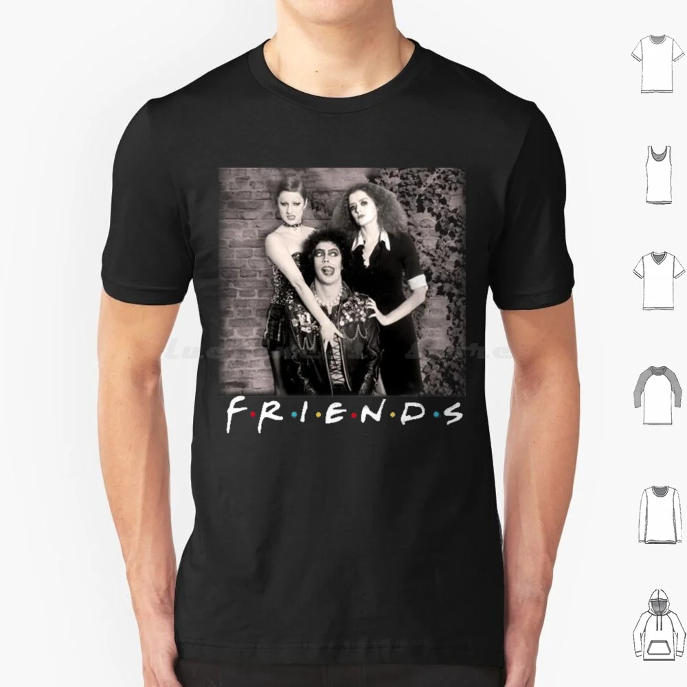 

Футболка Rockky-Horror-Picture-Friends, хлопковая крутая футболка 6xl, рэп, походный Тайлер, создатель, винтажная музыка, изображение ужасов