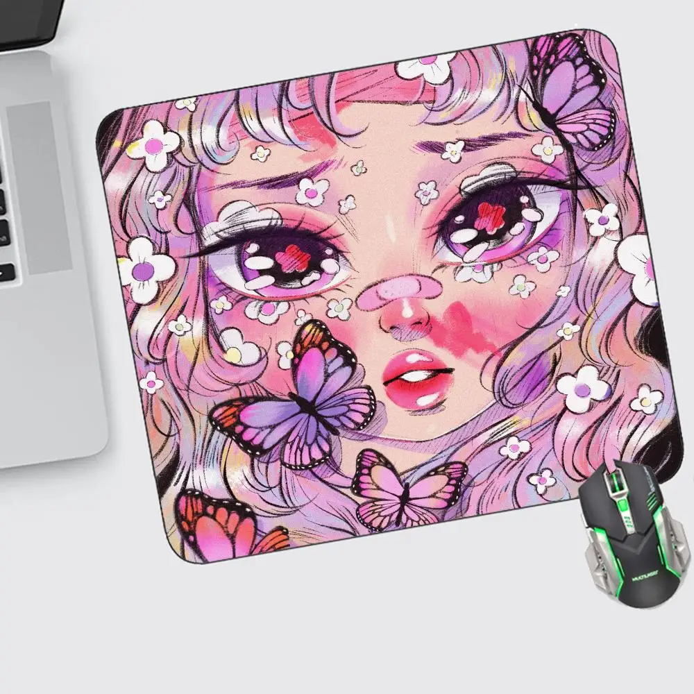 

Eunpyon Art Mouse Pad Small Gaming Accessories Keyboard Computer Offices Desk Mat Pc Gamer Non-slip Rubber Mousepad