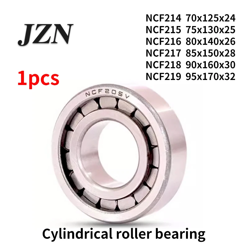 Roulements à rouleaux cylindriques à complément complet NCF214 NCF215 NCF216 NCF217 NCF218 NCF219 V
