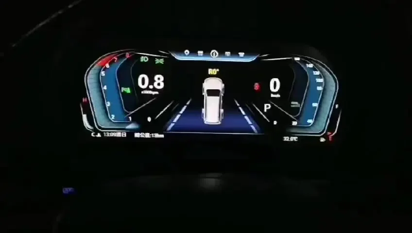 

12,3 дюймовый ЖК-дисплей android Автомобильный цифровой спидометр для RAV4 2018 Авто Цифровой GPS кластер спидометра цифровая панель