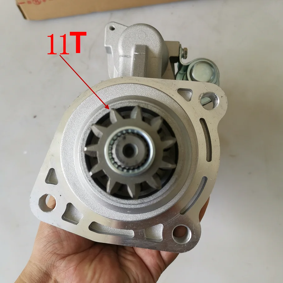 New High Quality Advantage Supply Qianghua Weichai WD615 WD10 Engine Starter Motor Assembly QDJ2943A 612600090561 612600091075