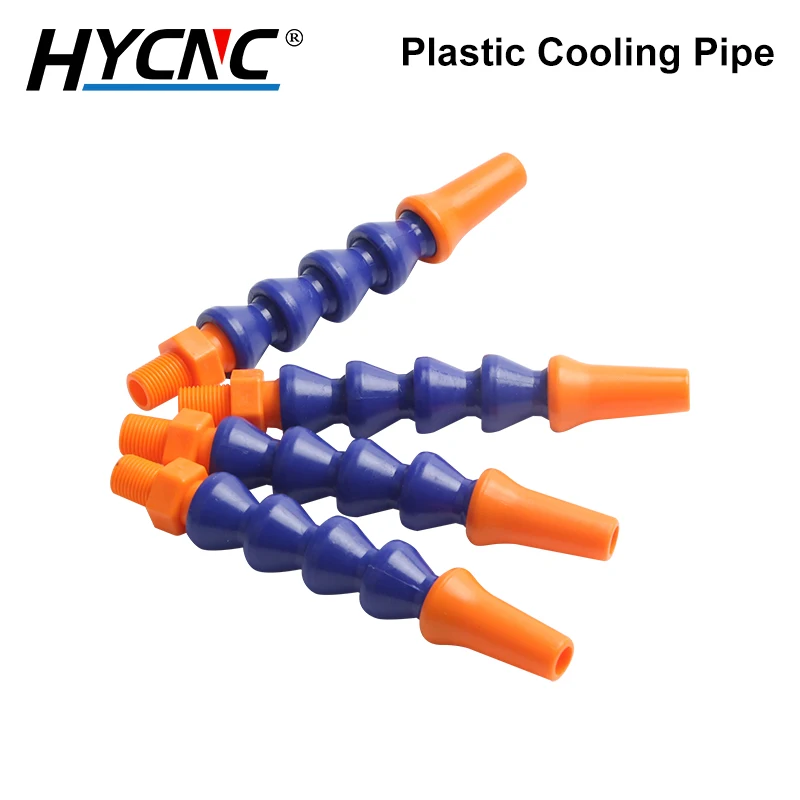 Flexible Water-Oil Cooling Pipe Plastic Circular Flat Nozzle Pipe Plastic Spray Pipe For CNC Machine Tools Milling Cooling