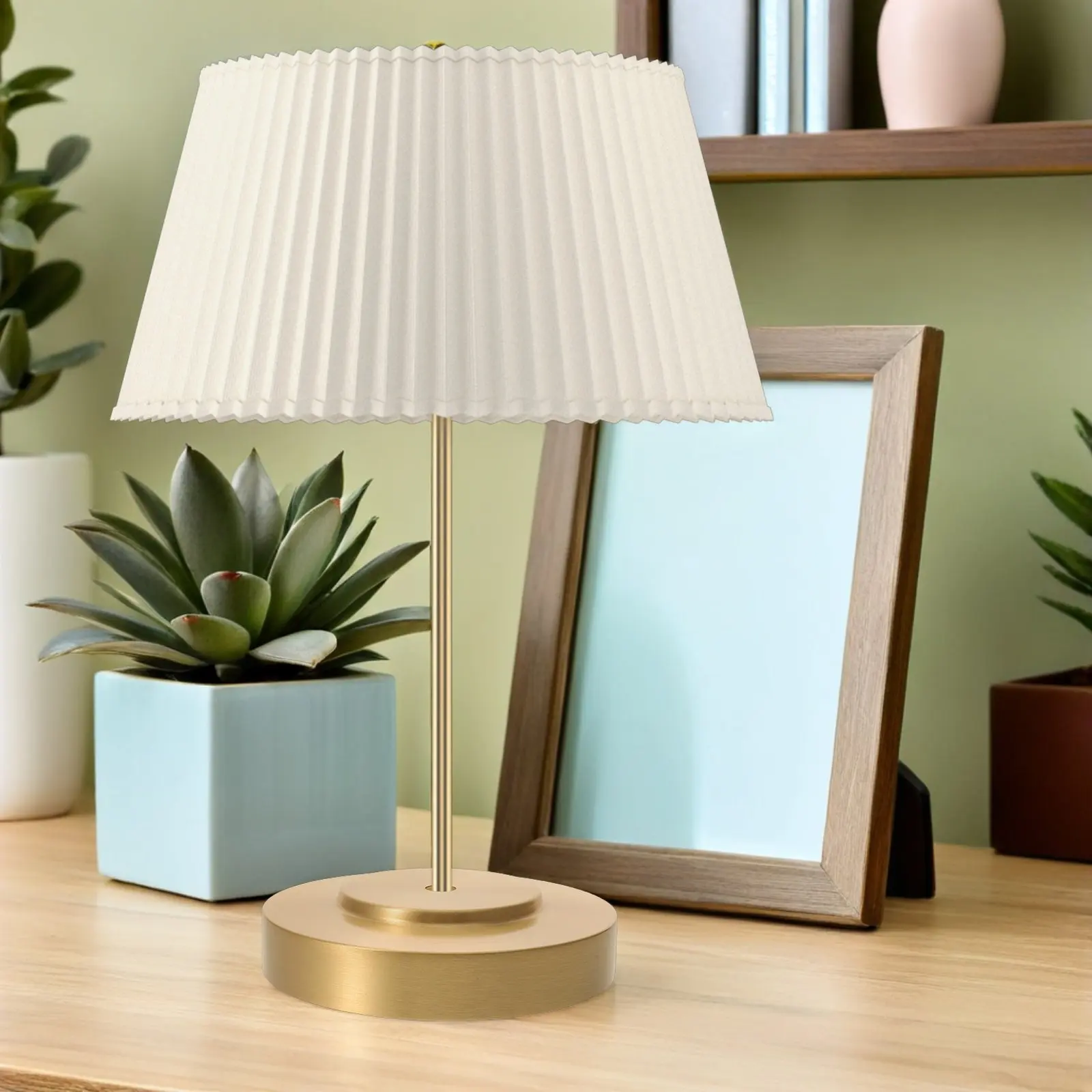 

Round Lamp Base Metal Pedestal for Table Lamp Decorative Display Stand Stable Craft Light Base Living Room Bedroom Hole Dia 10Mm