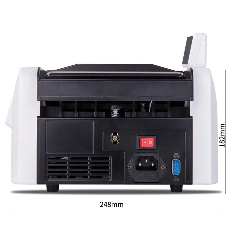 Banknote counter C-class bank office special intelligent cash register plug-in purple light money detector