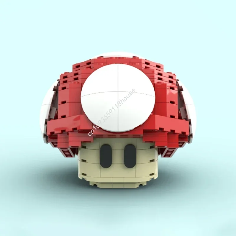 274pcs Marios Power Up Mushroom Moc Building Blocks Cartoon Assembled Block Diy Education Assembly Toys For Kids Christmas Gifts view 2