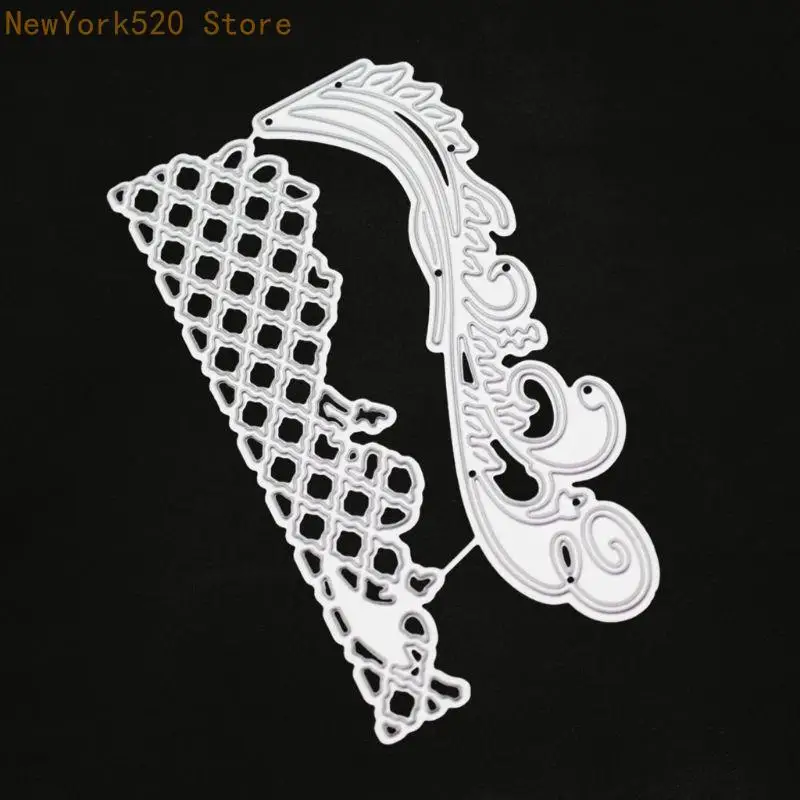Flower Backdrop Metal Cutting Dies Stencil DIY Scrapbooking Album Stamp Paper N84C