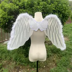 90cm Angel Devil Wing Halloween Party Angel Demon Wings ForAdults Kids Dress Up Halloween Wing Costume Party Decoration Props