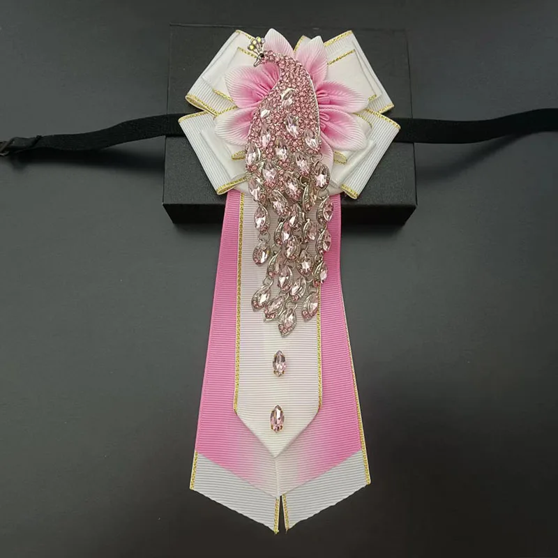 

Роскошный мужской галстук-бабочка с павлином и стразами, кисточки, винтажный оригинальный дизайн, деловой банкетный свадебный костюм, ювелирные изделия ручной работы, галстук-бабочка
