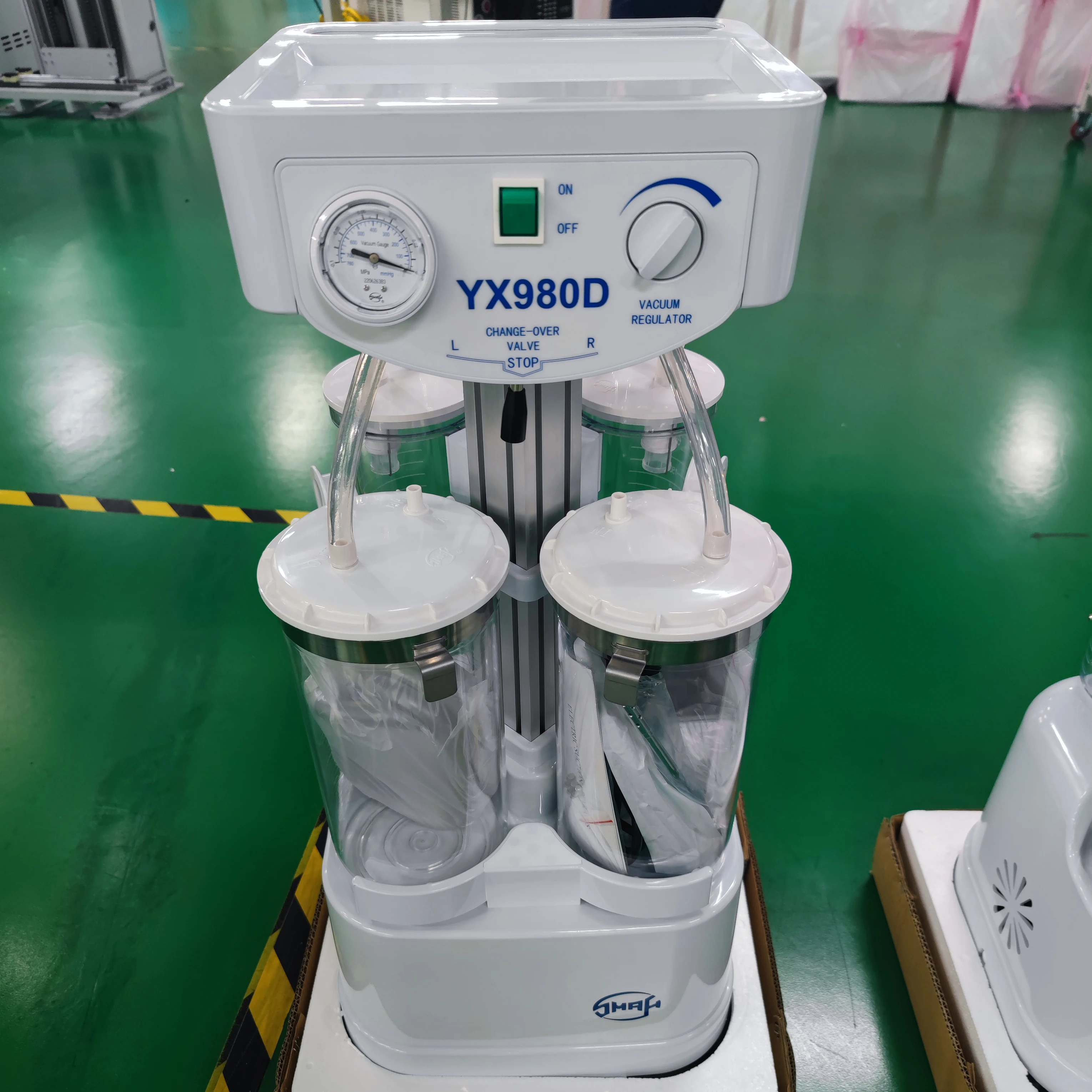 Premium Electric Sputum Aspirator Metal and Plastic Vacuum Suction Devices for Effective Sputum Collection