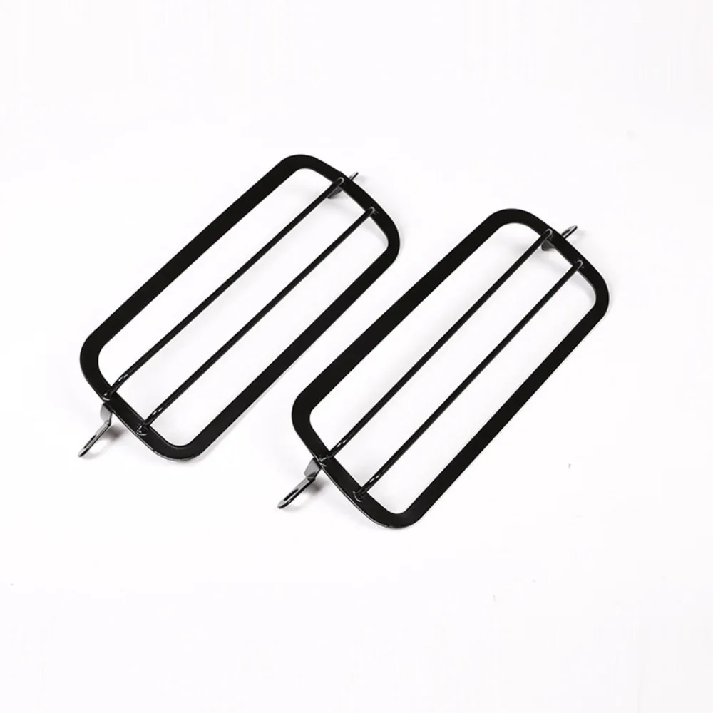 

Car Front Headlights Protector Frame For LADA NIVA Exterior decorations Trim Metal Car Accessories