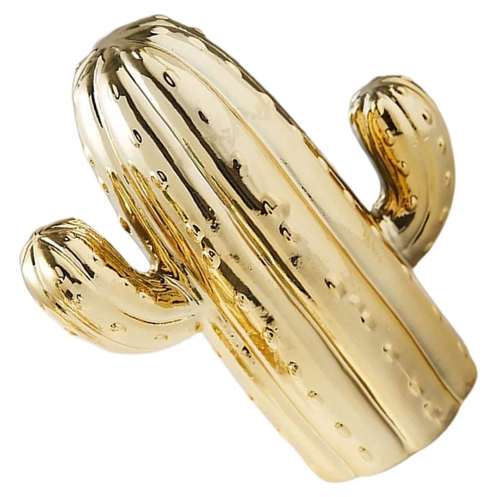 

Ceramic Cactus Piggy Bank Decorative Savings Box for Adults Money Holder Compact Coin Jar for Desktop Bedroom Gift