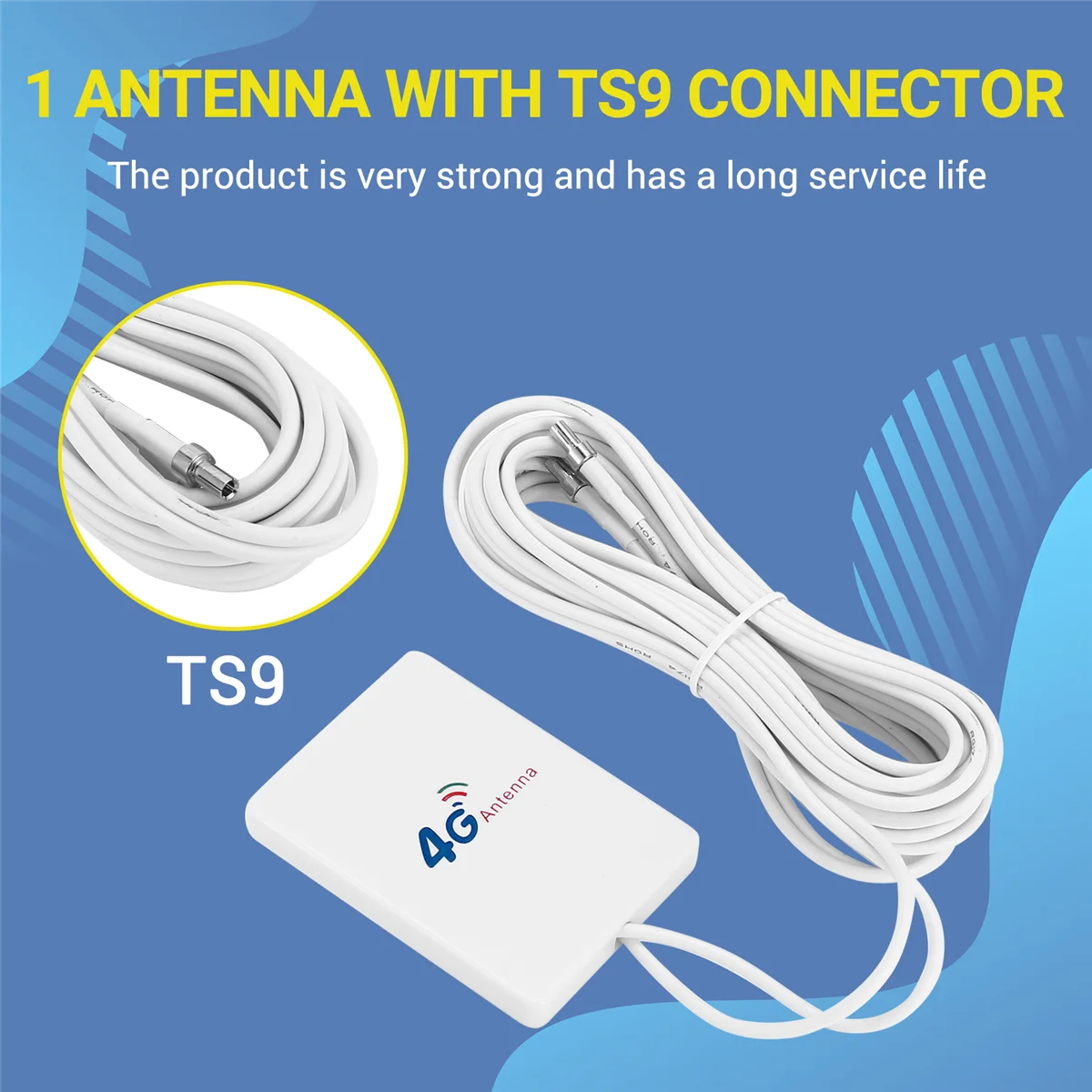 내구성이 뛰어난 4G LTE 안테나 TS9 커넥터 4G LTE 안테나 외부 WiFi 안테나