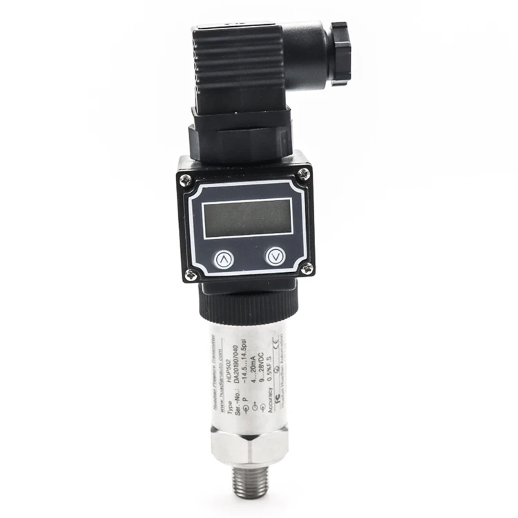 Water air Oil Pressure Sensor Diffusion Silicon Absolute  Pressure Transmitter with Led Display
