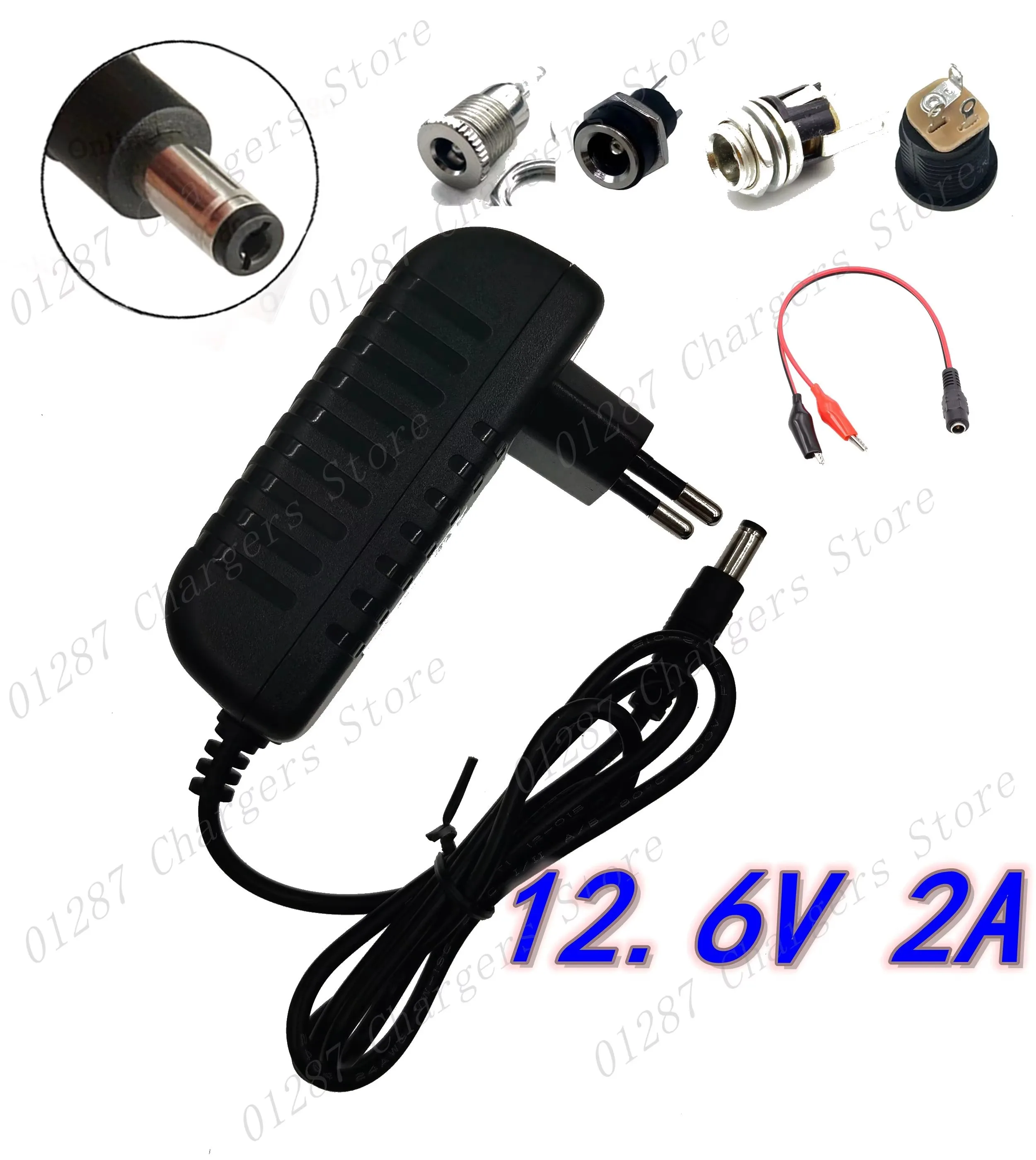 12.6V 2A 18650 Lith…