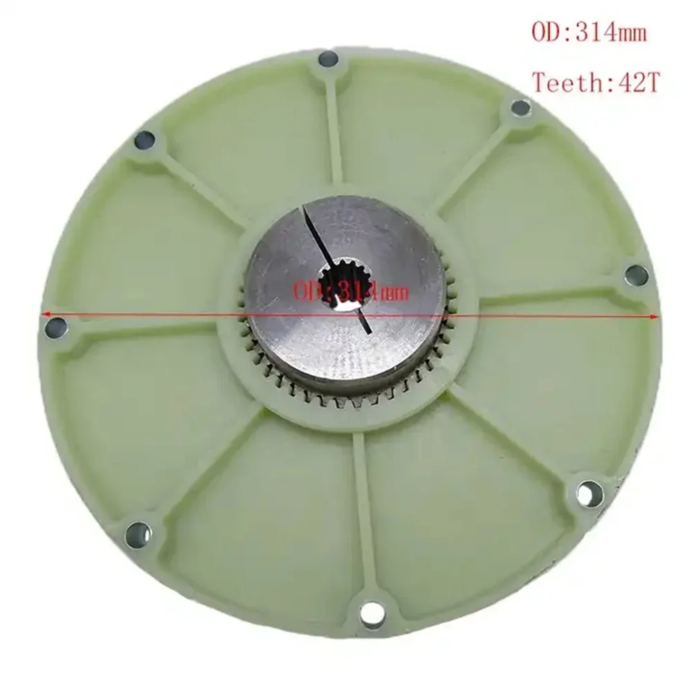 

418-12-31110 Outer Diameter 314*42T Coupling Flange WA200 WA250 Rubber Flexible Coupling Excavator Parts