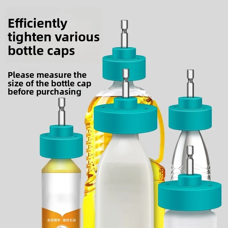Handheld Electric Capping Machine, Automatic Stop Bottle Cap Tightener, Capping Head & Sealing Tool