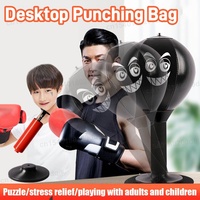Boxing Bag Boxing Desktop Speed Ball Suction Cup Stress Buster Desktop Boxing Punching Ball Suction Cup Stress Reduction Tool
