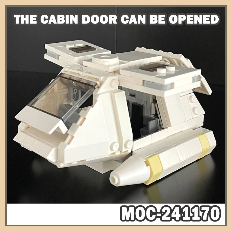 

MOC-241170 креативные аксессуары для морского истребителя, строительные блоки, расширение Shuttlepod, кирпичная игрушка в подарок, 261 шт., космический истребительShuttlecraft